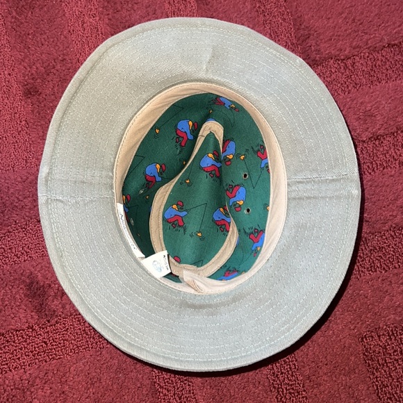 Canvas Fedora Hat by Schuman Sullivan of New Haven Sz M - Picture 5 of 7